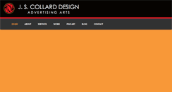 Desktop Screenshot of jscollarddesign.com